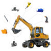 wheel excavator