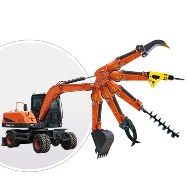wheel excavator