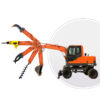 Wheel excavators