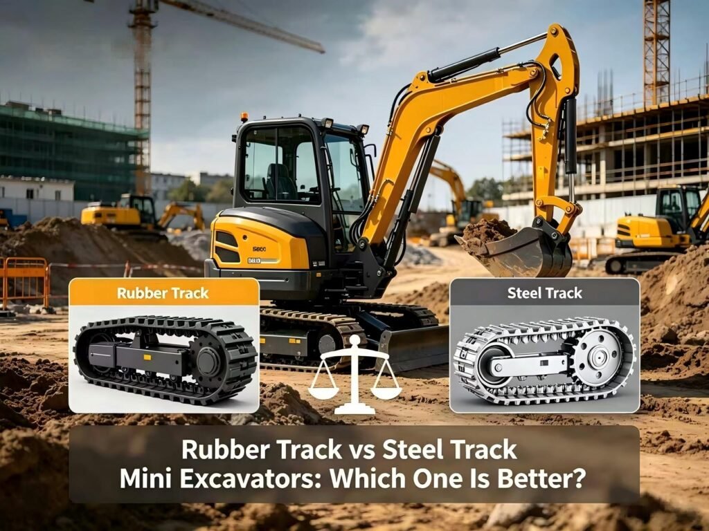 Xiaogang Machinery | A comprehensive analysis of the pros and cons of rubber versus steel tracks. Xiaogang Machinery|A comprehensive analysis of the pros and cons of rubber versus steel tracks.